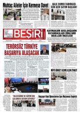 Beşiri gazetesi 1. sayfa