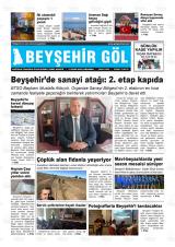 Beyşehir Göl gazetesi 1. sayfa