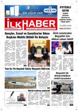 Beyşehir İlk Haber gazetesi 1. sayfa