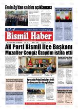 Bismil Haber gazetesi 1. sayfa