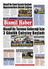 Bismil Haber gazetesi 1. sayfa