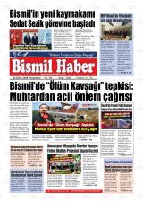 Bismil Haber gazetesi 1. sayfa