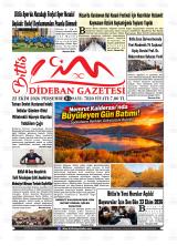 Bitlis Dideban gazetesi 1. sayfa