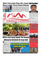 Bitlis Dideban gazetesi 1. sayfa