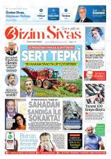 Bizim Sivas gazetesi 1. sayfa