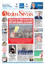 Bizim Sivas gazetesi 1. sayfa