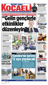 Bizim Yaka Kocaeli gazetesi 1. sayfa