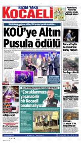 Bizim Yaka Kocaeli gazetesi 1. sayfa