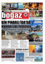 Boğaz gazetesi 1. sayfa