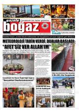 Boğaz gazetesi 1. sayfa