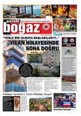 Boğaz gazetesi 1. sayfa