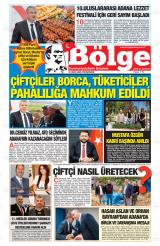 Bölge gazetesi 1. sayfa