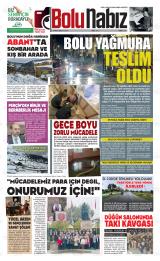 Bolu Nabız gazetesi 1. sayfa