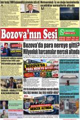 Bozova'nın Sesi gazetesi 1. sayfa