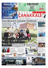 Burası Çanakkale gazetesi 1. sayfa
