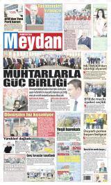 Bursa'da Meydan gazetesi 1. sayfa