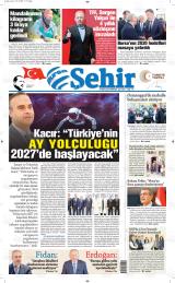 Bursa Şehir gazetesi 1. sayfa
