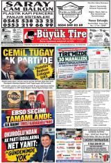 Büyük Tire gazetesi 1. sayfa