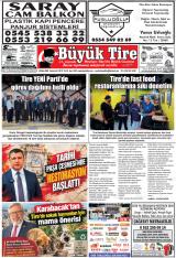 Büyük Tire gazetesi 1. sayfa