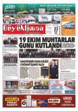 Büyükliman Postası gazetesi 1. sayfa