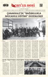 Çanın Sesi gazetesi 1. sayfa