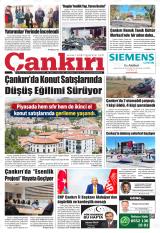 Çankırı gazetesi 1. sayfa