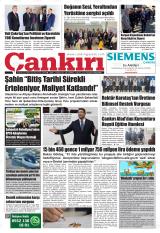 Çankırı gazetesi 1. sayfa