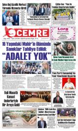 Cemre gazetesi 1. sayfa