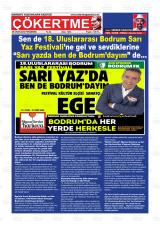 Çökertme gazetesi 1. sayfa