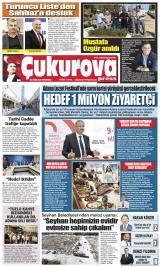 Çukurova Press gazetesi 1. sayfa