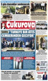 Çukurova Press gazetesi 1. sayfa