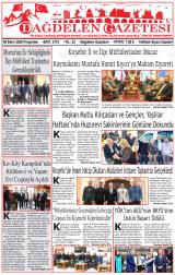 Dağdelen gazetesi 1. sayfa