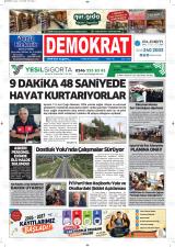 Demokrat gazetesi 1. sayfa