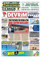 Devrim gazetesi 1. sayfa