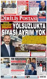 Diriliş Postası gazetesi 1. sayfa