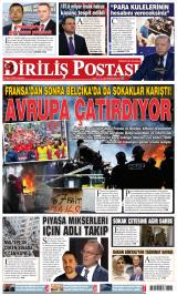 Diriliş Postası gazetesi 1. sayfa