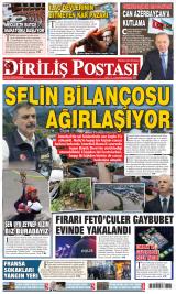 Diriliş Postası gazetesi 1. sayfa