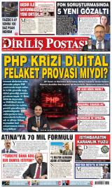 Diriliş Postası gazetesi 1. sayfa