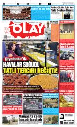 Diyarbakır Olay gazetesi 1. sayfa