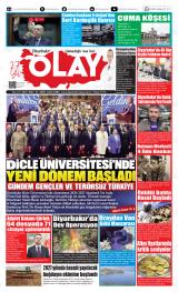 Diyarbakır Olay gazetesi 1. sayfa