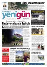 Diyarbakır Yenigün gazetesi 1. sayfa