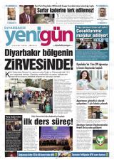 Diyarbakır Yenigün gazetesi 1. sayfa