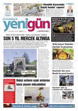 Diyarbakır Yenigün gazetesi 1. sayfa