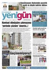 Diyarbakır Yenigün gazetesi 1. sayfa