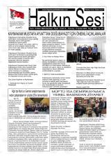 Doğubayazıt Halkın Sesi gazetesi 1. sayfa