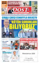 Dost gazetesi 1. sayfa