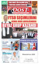 Dost gazetesi 1. sayfa
