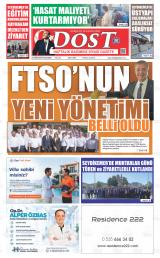 Dost gazetesi 1. sayfa