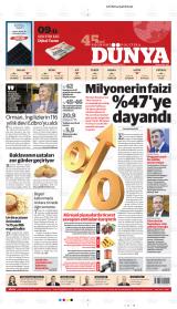 DÜNYA EKONOMİ-POLİTİKA Gazetesi