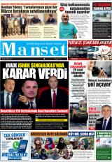 Düzce Manşet gazetesi 1. sayfa